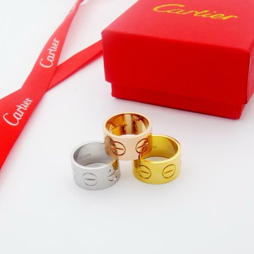 [Dawnora Jewelry]LOVE 11MM LARGE RING