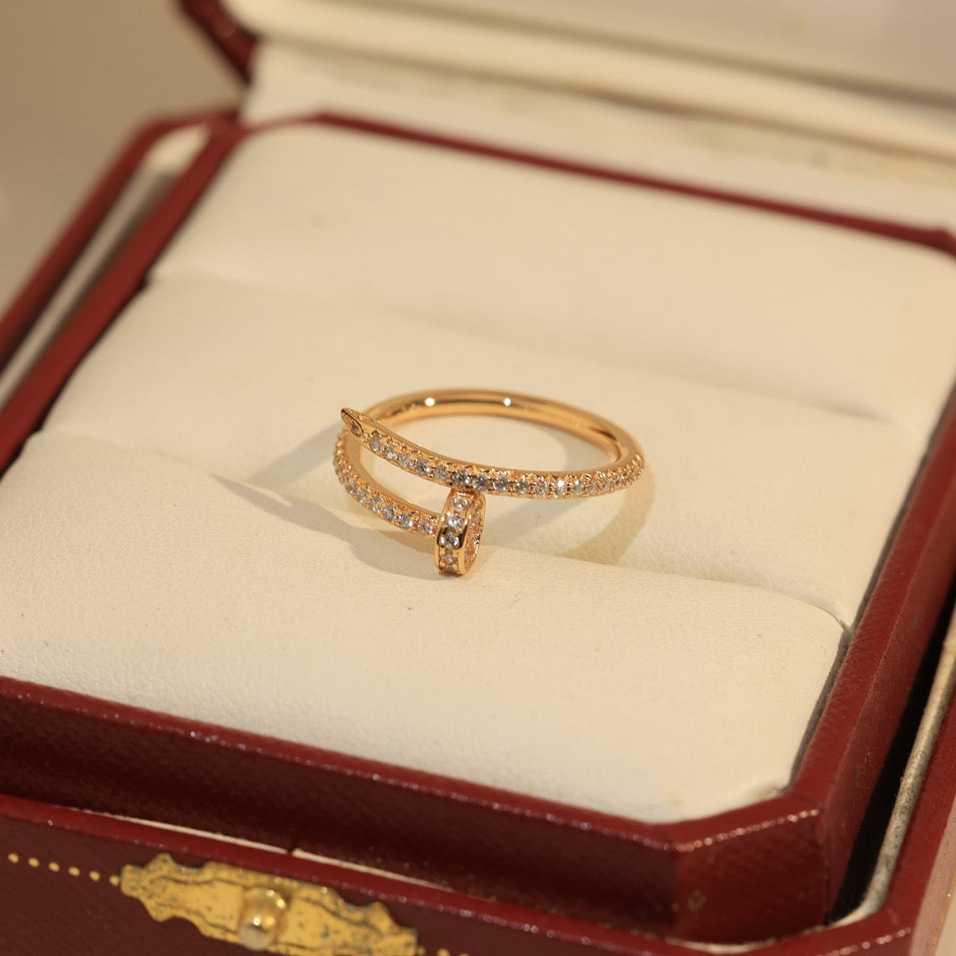 [Dawnora Jewelry]JUSTE 1.8MM FULL DIAMOND RING
