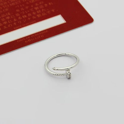 [Dawnora Jewelry]JUSTE 1.8MM HALF DIAMOND RING