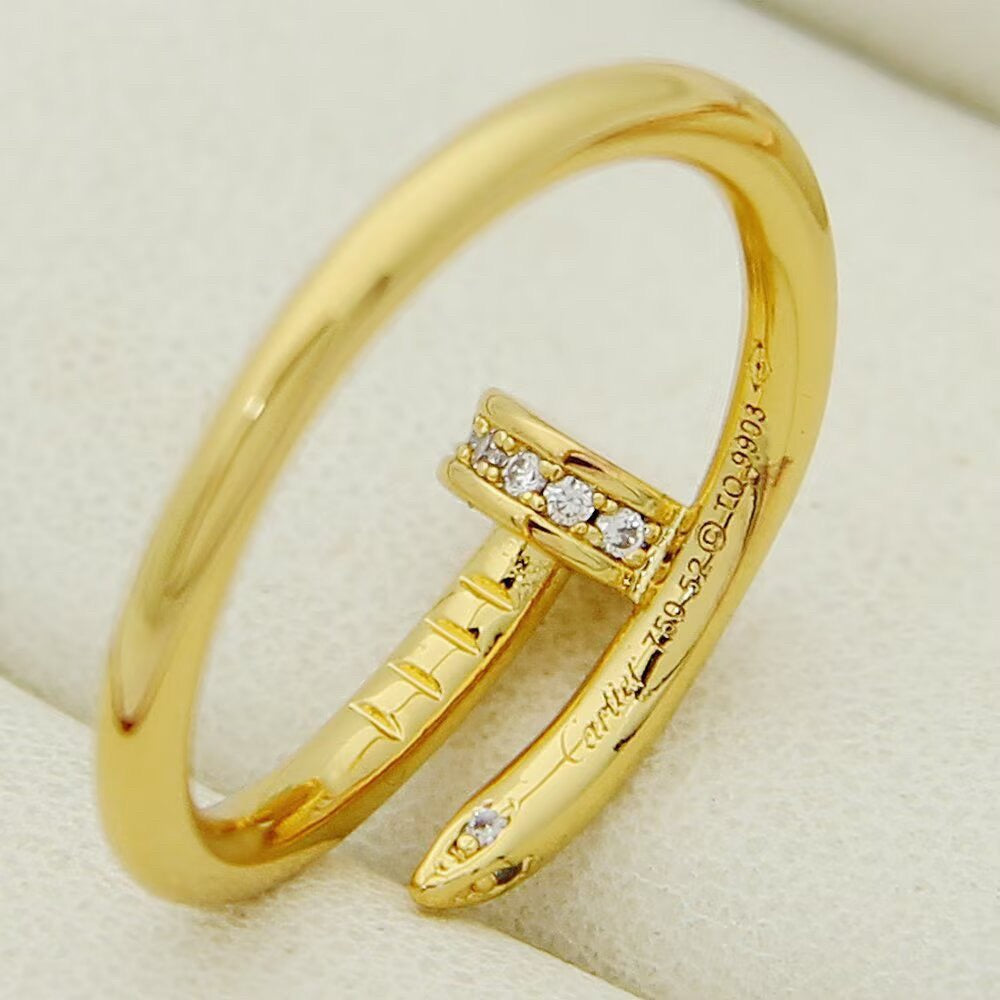 [Dawnora Jewelry]JUSTE 1.8MM HALF DIAMOND RING