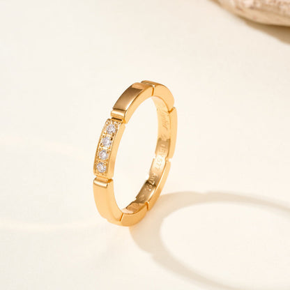 [Dawnora Jewelry]MAILLON PANTHERE 4 DIAMOND RING