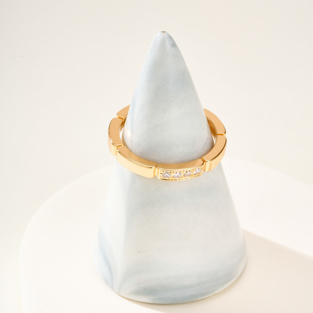 [Dawnora Jewelry]MAILLON PANTHERE 4 DIAMOND RING