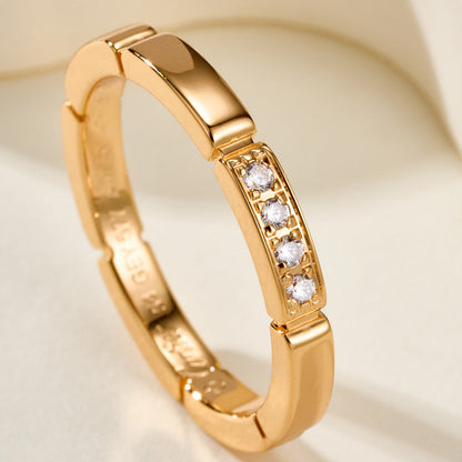 [Dawnora Jewelry]MAILLON PANTHERE 4 DIAMOND RING