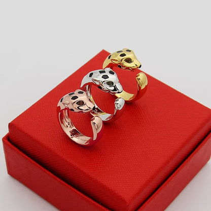 [Dawnora Jewelry]PANTHERE SPOTTED MEDIUM RING
