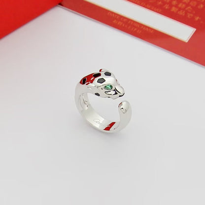 [Dawnora Jewelry]PANTHERE SPOTTED MEDIUM RING