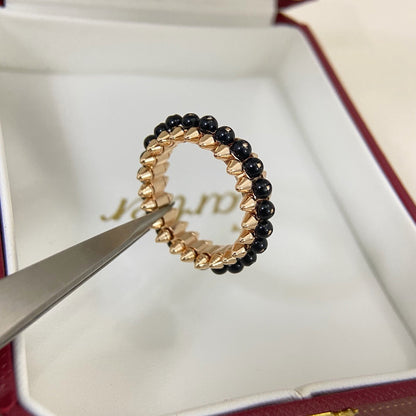 [Dawnora Jewelry]CLASH 7.9MM AGATE CHALCEDONY RING