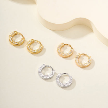 [Dawnora Jewelry]LOVE DIAMOND EARRINGS