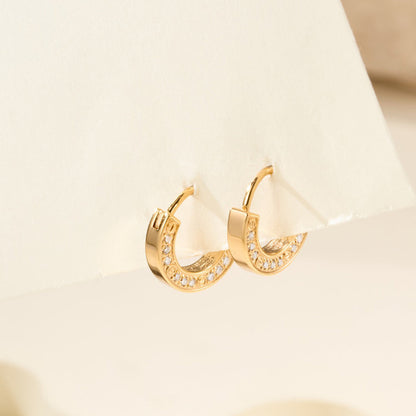 [Dawnora Jewelry]LOVE DIAMOND EARRINGS