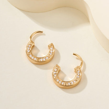 [Dawnora Jewelry]LOVE DIAMOND EARRINGS