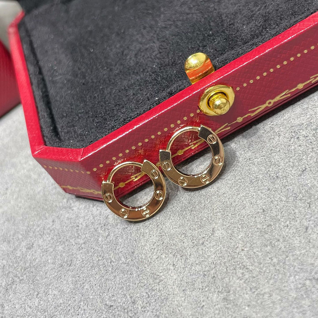 [Dawnora Jewelry]LOVE MINI EARRINGS