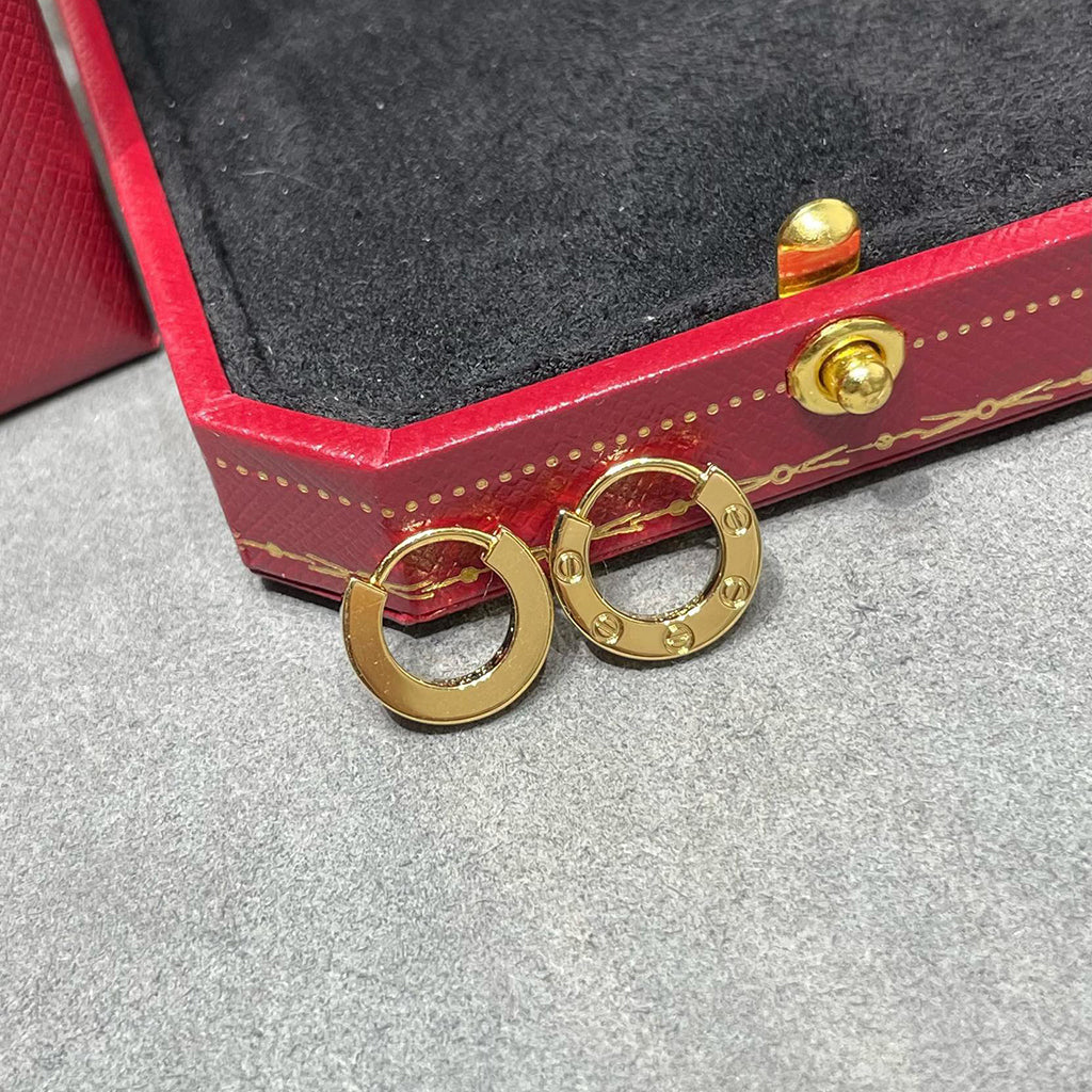 [Dawnora Jewelry]LOVE MINI EARRINGS