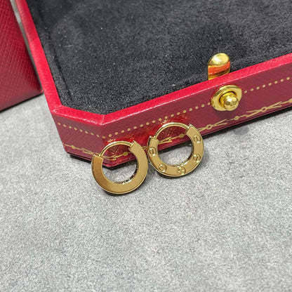 [Dawnora Jewelry]LOVE MINI EARRINGS