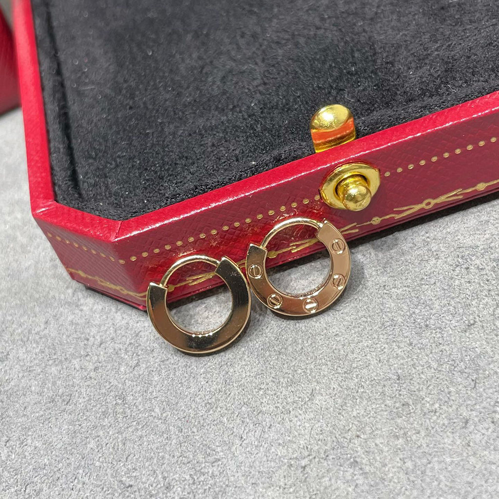 [Dawnora Jewelry]LOVE MINI EARRINGS