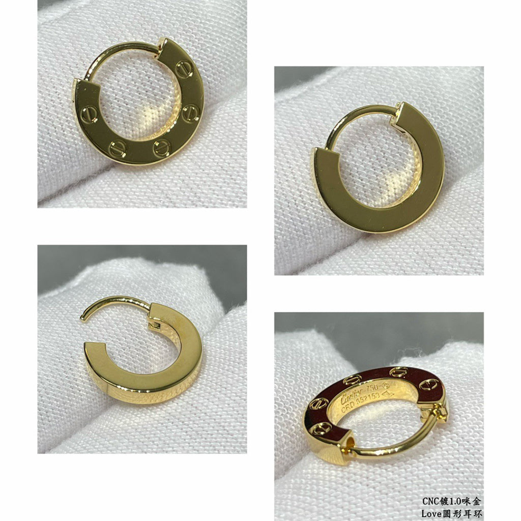 [Dawnora Jewelry]LOVE MINI EARRINGS
