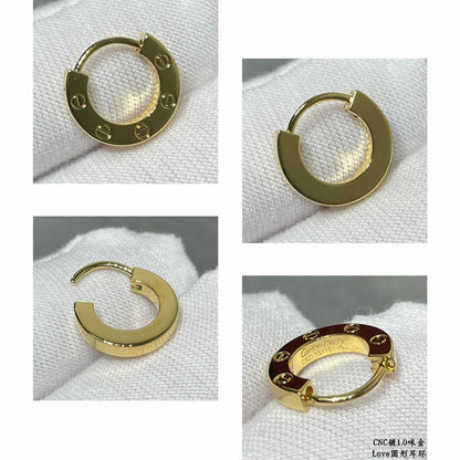 [Dawnora Jewelry]LOVE MINI EARRINGS