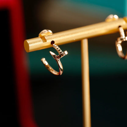[Dawnora Jewelry]JUSTE NO DIAMOND SMALL EARRINGS