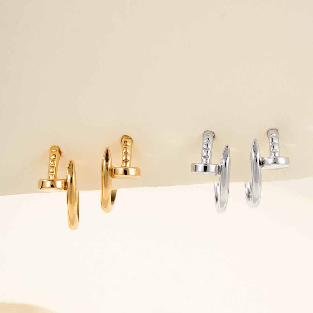 [Dawnora Jewelry]JUSTE NO DIAMOND MINI EARRINGS