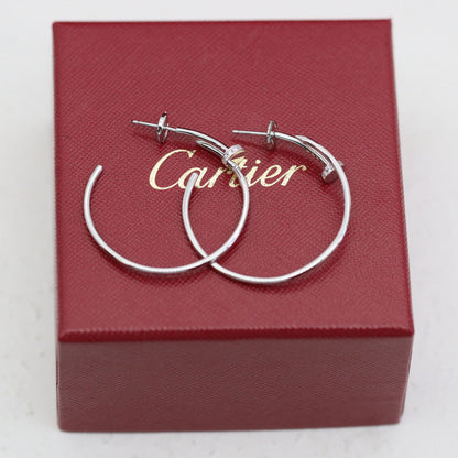 [Dawnora Jewelry]JUSTE HALF DIAMOND LARGE EARRINGS