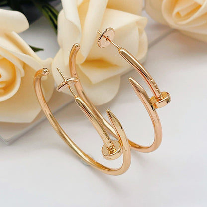 [Dawnora Jewelry]JUSTE NO DIAMOND LARGE EARRINGS