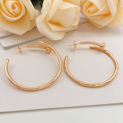 [Dawnora Jewelry]JUSTE NO DIAMOND LARGE EARRINGS