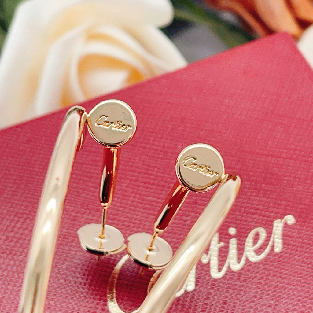 [Dawnora Jewelry]JUSTE NO DIAMOND LARGE EARRINGS