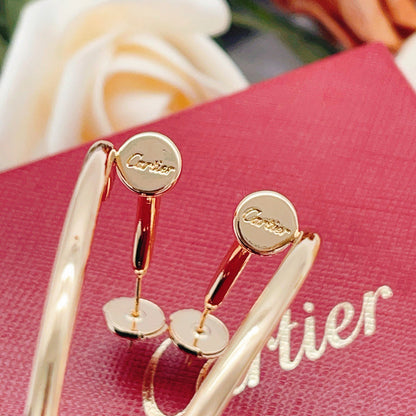 [Dawnora Jewelry]JUSTE NO DIAMOND LARGE EARRINGS
