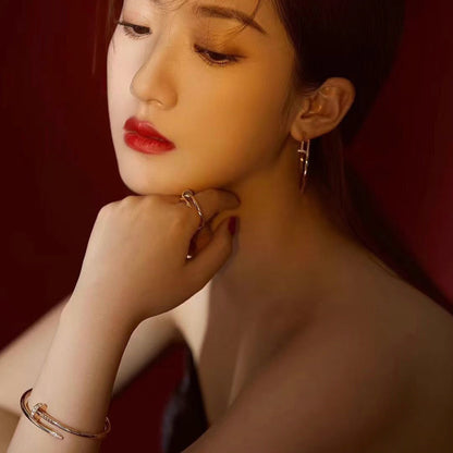 [Dawnora Jewelry]JUSTE NO DIAMOND LARGE EARRINGS