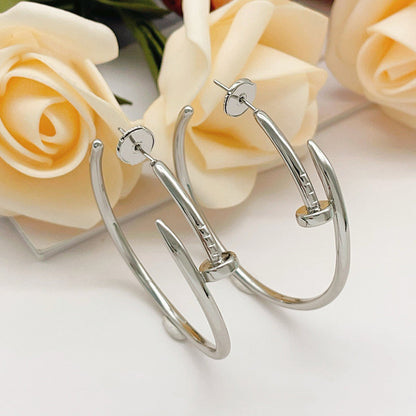 [Dawnora Jewelry]JUSTE NO DIAMOND LARGE EARRINGS