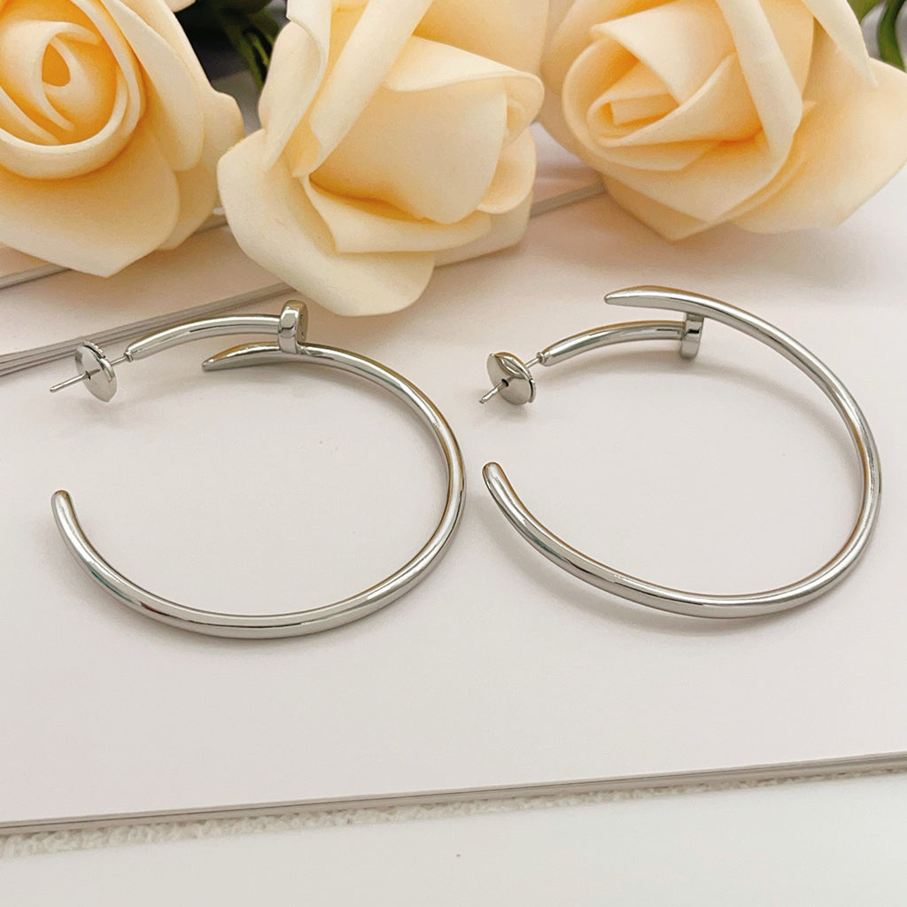[Dawnora Jewelry]JUSTE NO DIAMOND LARGE EARRINGS