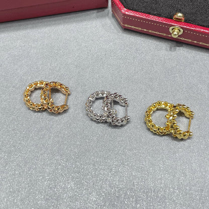 [Dawnora Jewelry]CLASH MINI HOOP EARRINGS