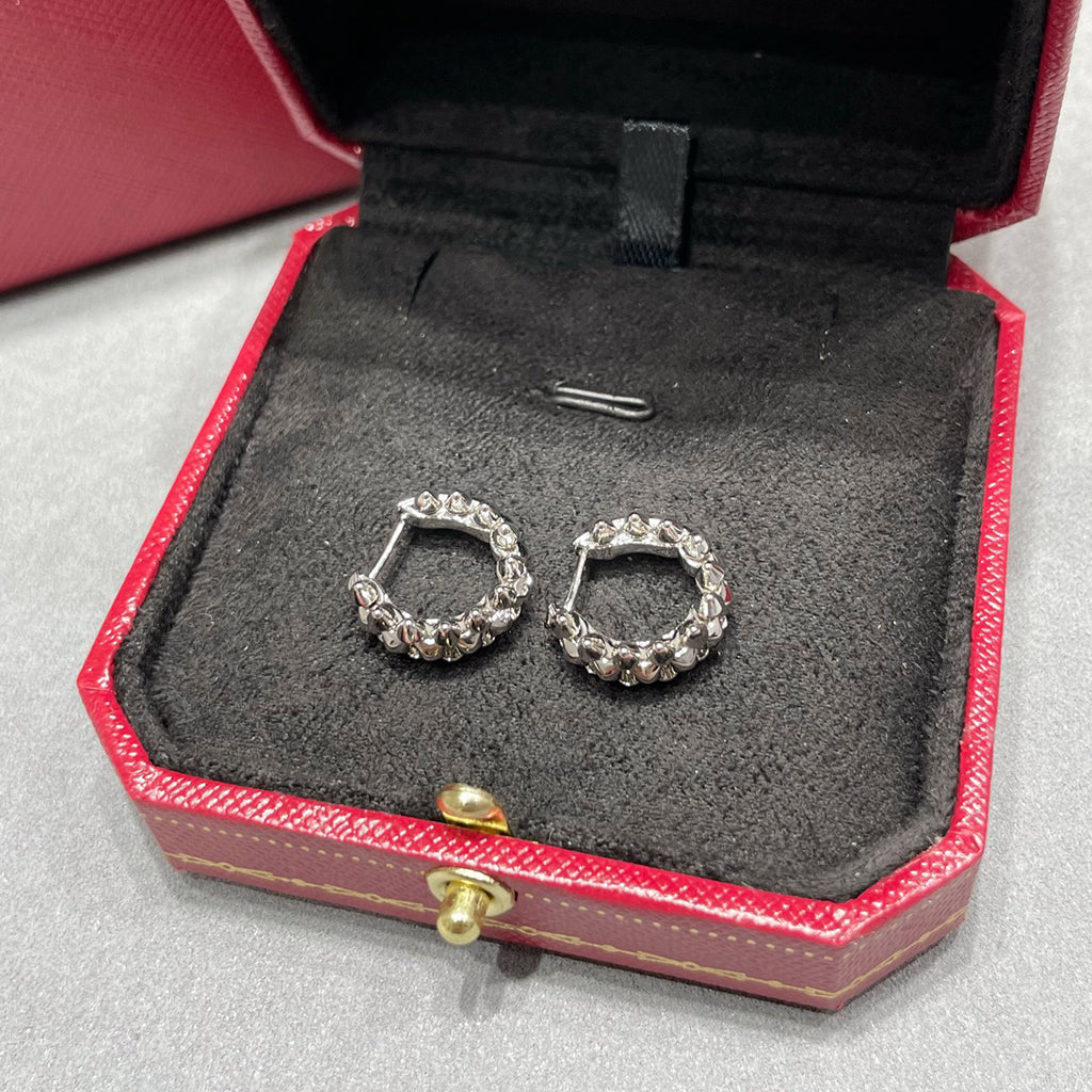 [Dawnora Jewelry]CLASH MINI HOOP EARRINGS