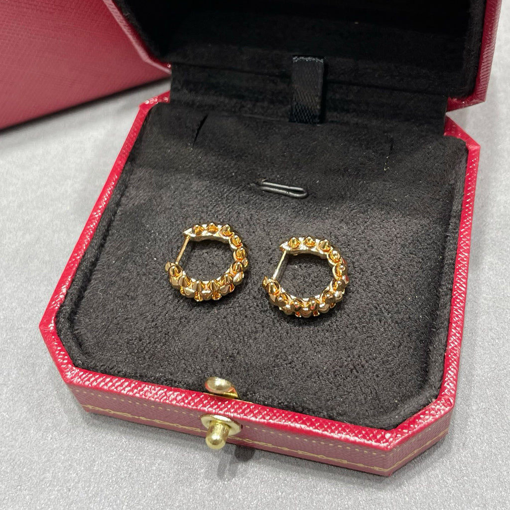 [Dawnora Jewelry]CLASH MINI HOOP EARRINGS