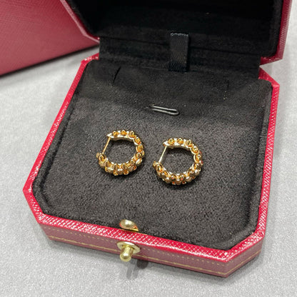 [Dawnora Jewelry]CLASH MINI HOOP EARRINGS