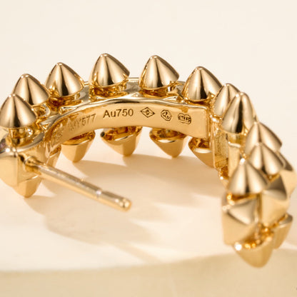 [Dawnora Jewelry]CLASH MINI HOOP EARRINGS