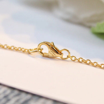 [Dawnora Jewelry]LOVE DOUBLE RING NECKLACE