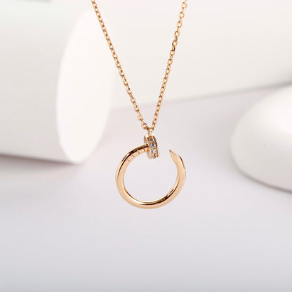 [Dawnora Jewelry]JUSTE NECKLACE FULL DIAMOND
