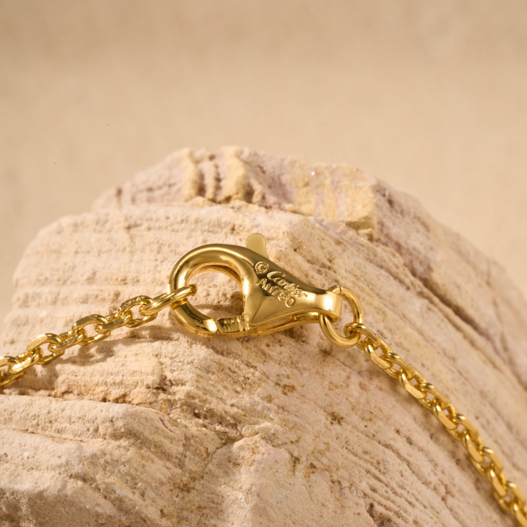 [Dawnora Jewelry]JUSTE NECKLACE HALF DIAMOND