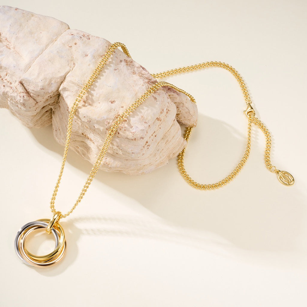 [Dawnora Jewelry]TRINITY LARGE NECKLACE