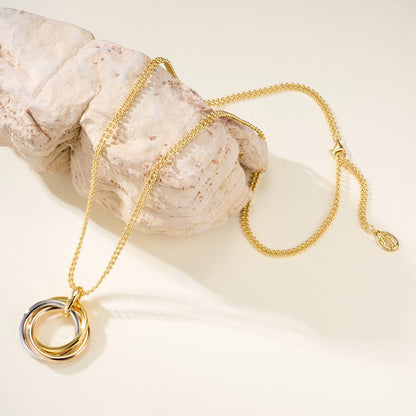 [Dawnora Jewelry]TRINITY LARGE NECKLACE