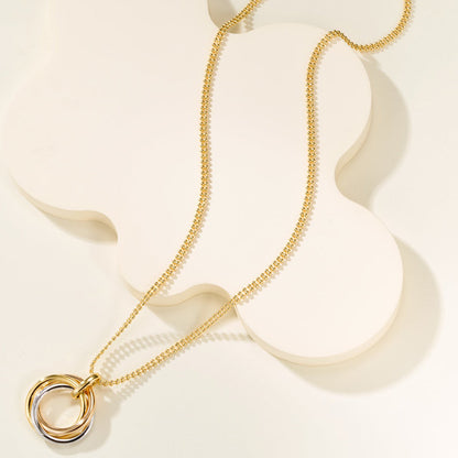 [Dawnora Jewelry]TRINITY LARGE NECKLACE