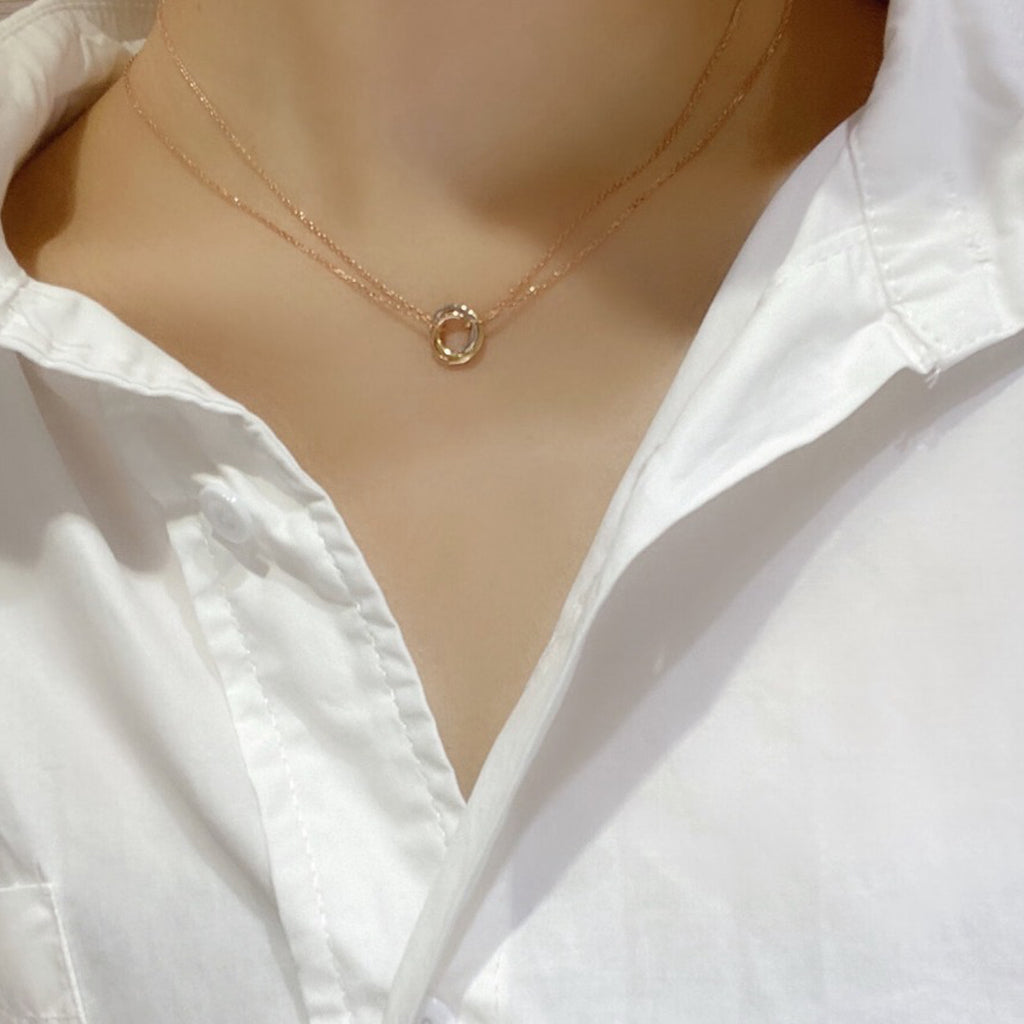 [Dawnora Jewelry]TRINITY MINI NECKLACE