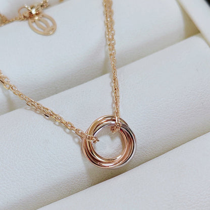 [Dawnora Jewelry]TRINITY MINI NECKLACE