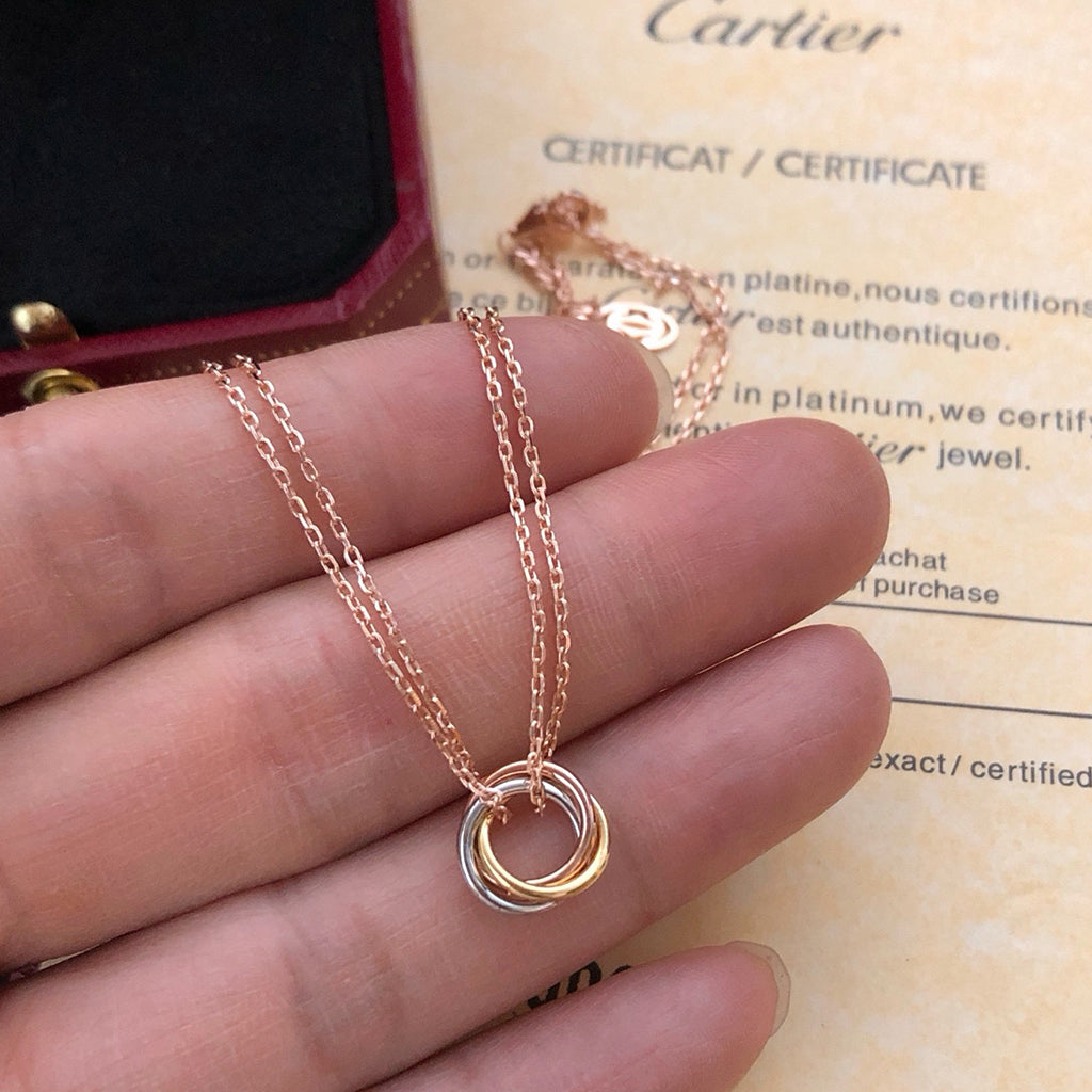 [Dawnora Jewelry]TRINITY MINI NECKLACE