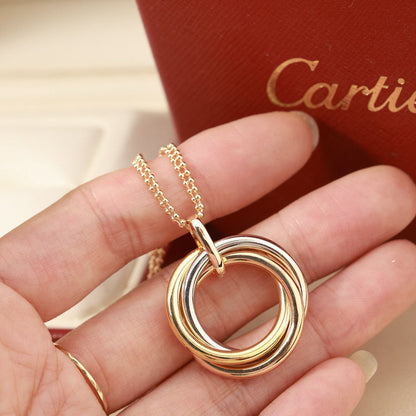 [Dawnora Jewelry]TRINITY LARGE NECKLACE