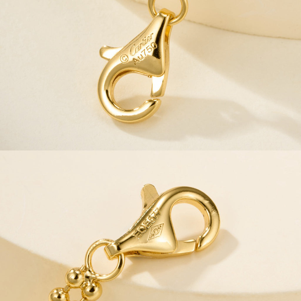 [Dawnora Jewelry]TRINITY LARGE FULL DIAMOND  NECKLACE