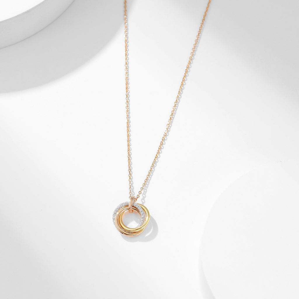[Dawnora Jewelry]TRINITY SMALL NECKLACE