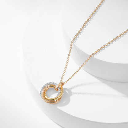 [Dawnora Jewelry]TRINITY SMALL NECKLACE