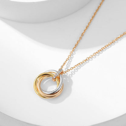 [Dawnora Jewelry]TRINITY SMALL NECKLACE