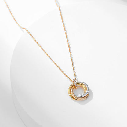 [Dawnora Jewelry]TRINITY SMALL NECKLACE