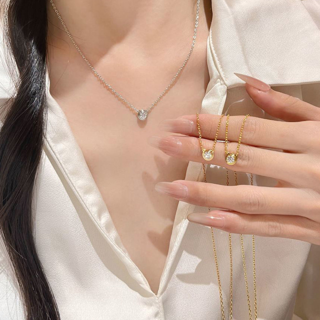 [Dawnora Jewelry]DAMOUR DIAMOND NECKLACE